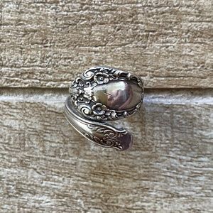 Alvin Sterling Prince Eugene Spoon Ring - Vintage